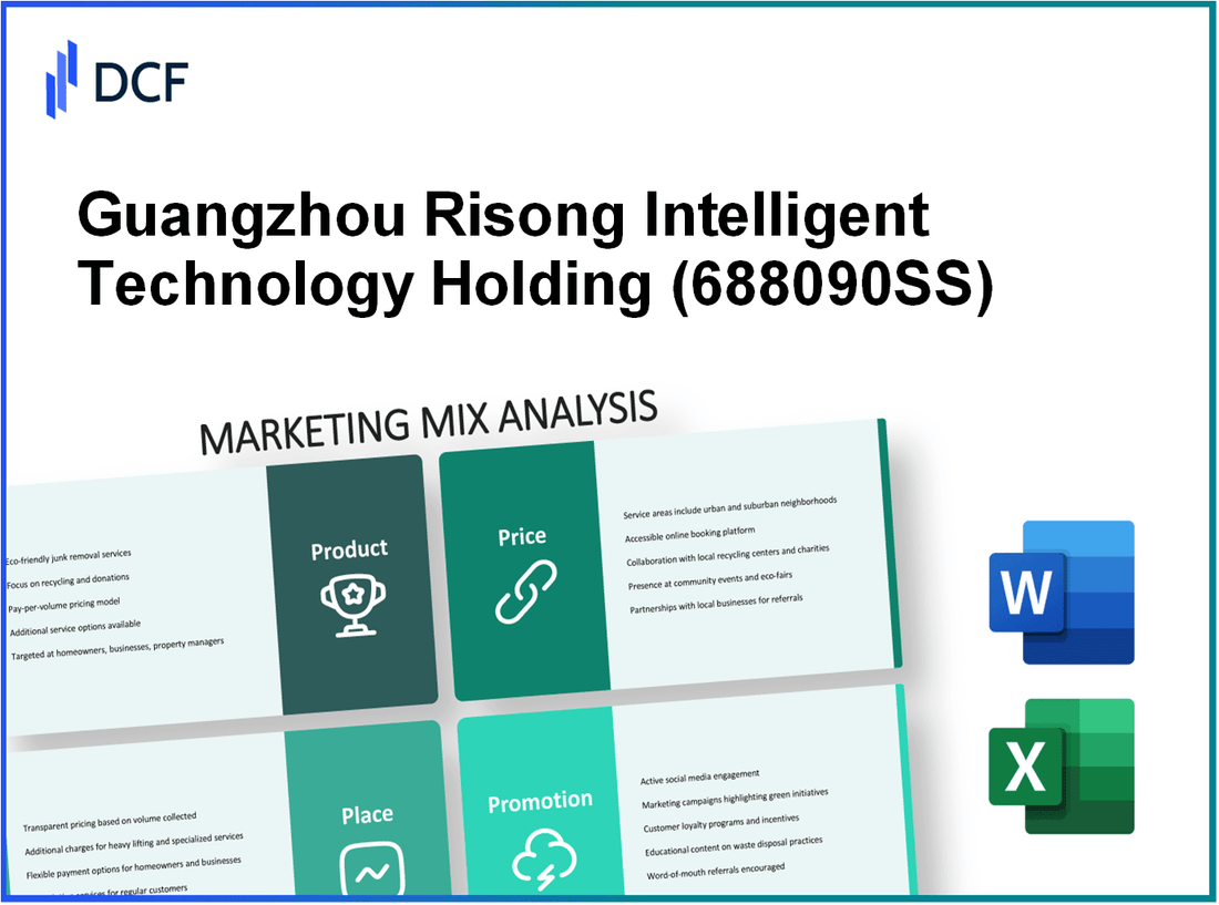 Guangzhou Risong Intelligent Technology Holding Co., Ltd. (688090.SS): Marketing Mix Analysis