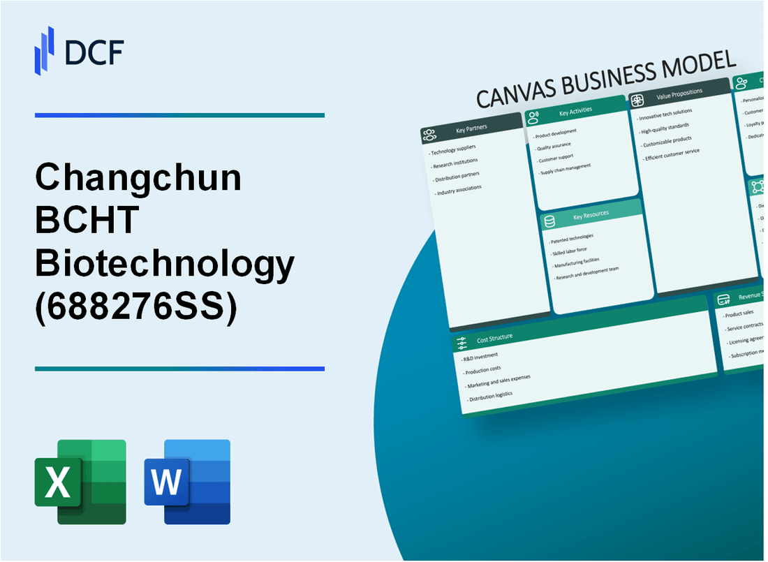 Changchun BCHT Biotechnology Co. (688276.SS): Canvas Business Model