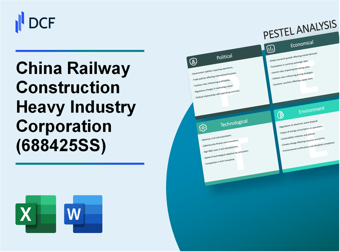 China Railway Construction Heavy Industry Corporation Limited (688425.SS): PESTEL Analysis