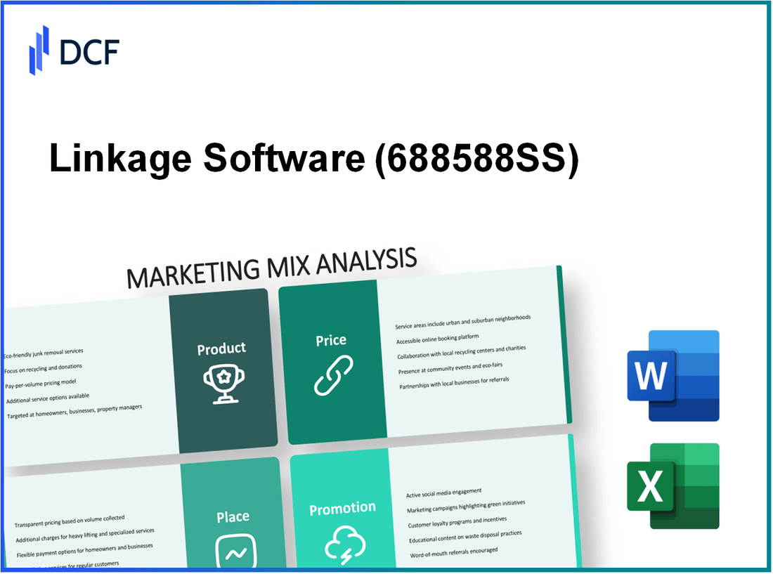 Linkage Software Co., LTD (688588.SS): Marketing Mix Analysis