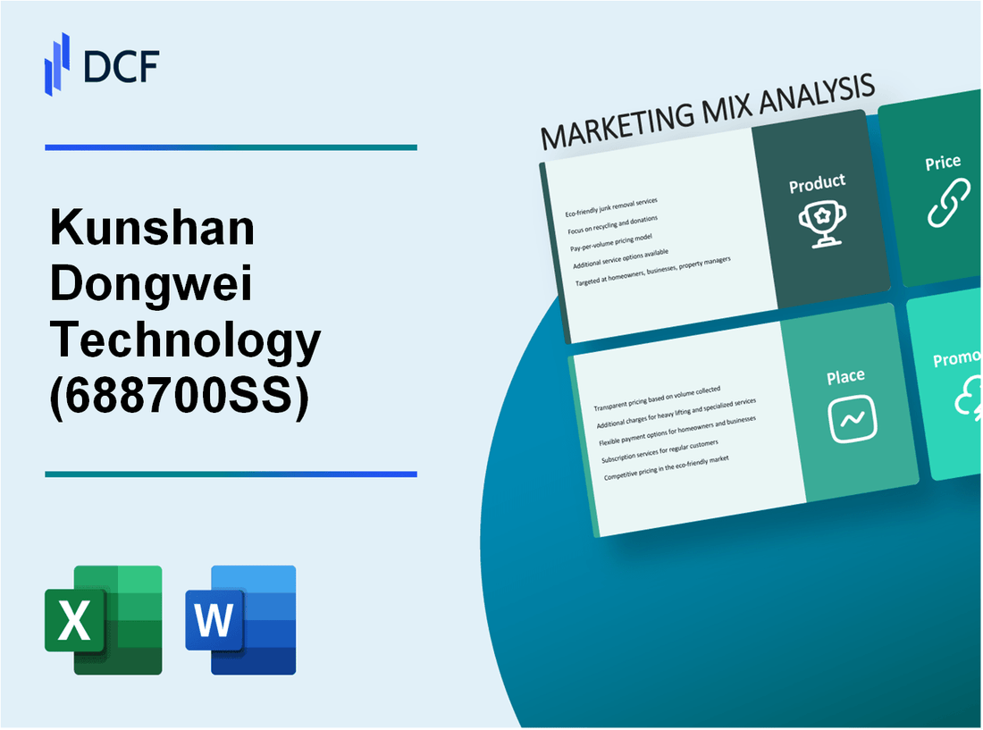 Kunshan Dongwei Technology Co.,Ltd. (688700.SS): Marketing Mix Analysis