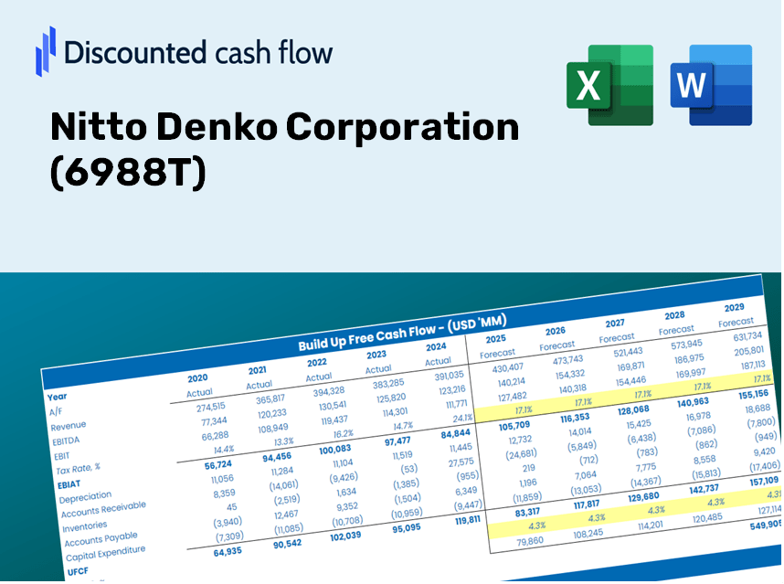 Nitto Denko Corporation (6988T) DCF Valuation