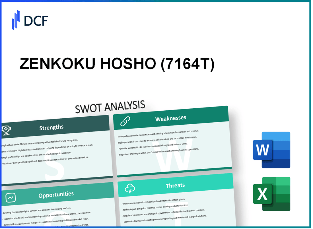 ZENKOKU HOSHO Co.,Ltd. (7164.T): SWOT Analysis