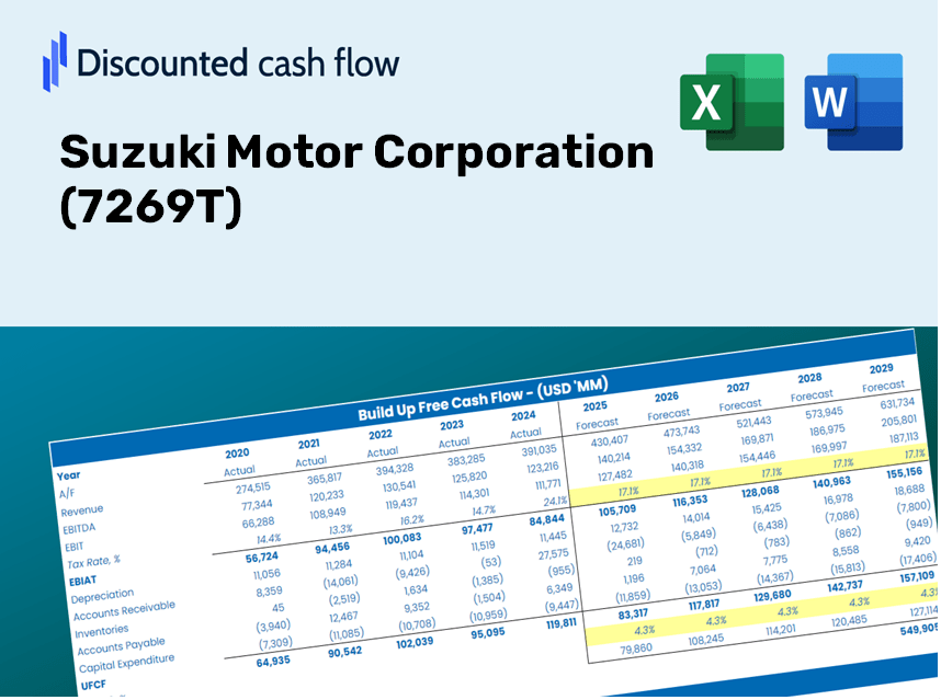 Suzuki Motor Corporation (7269T) DCF Valuation