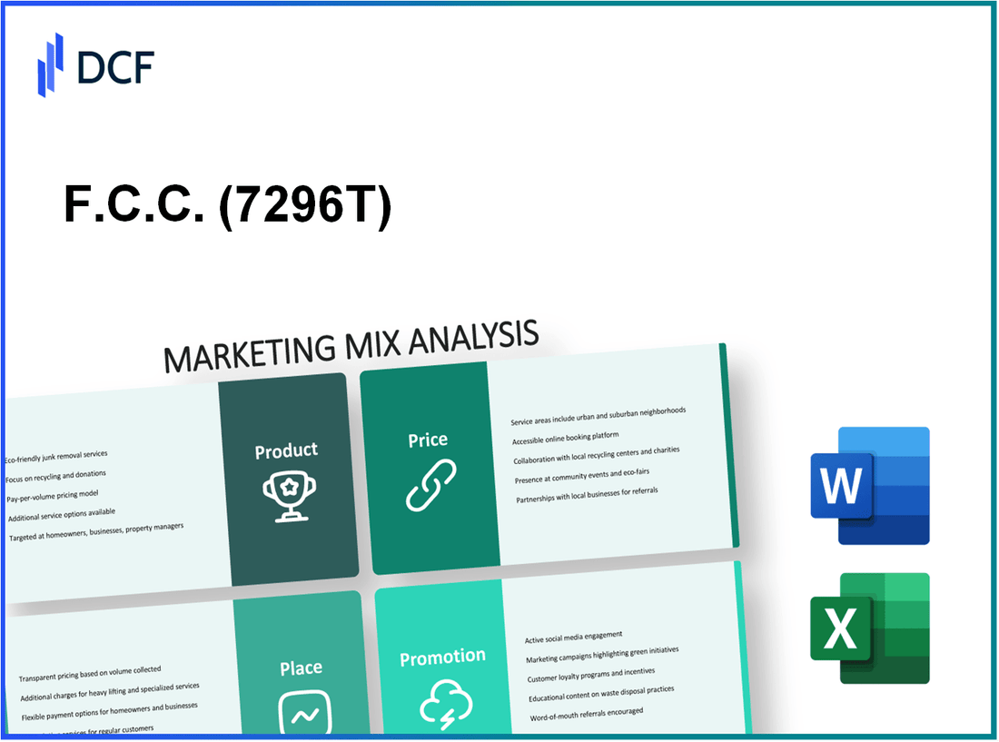 F.C.C. Co., Ltd. (7296.T): Marketing Mix Analysis