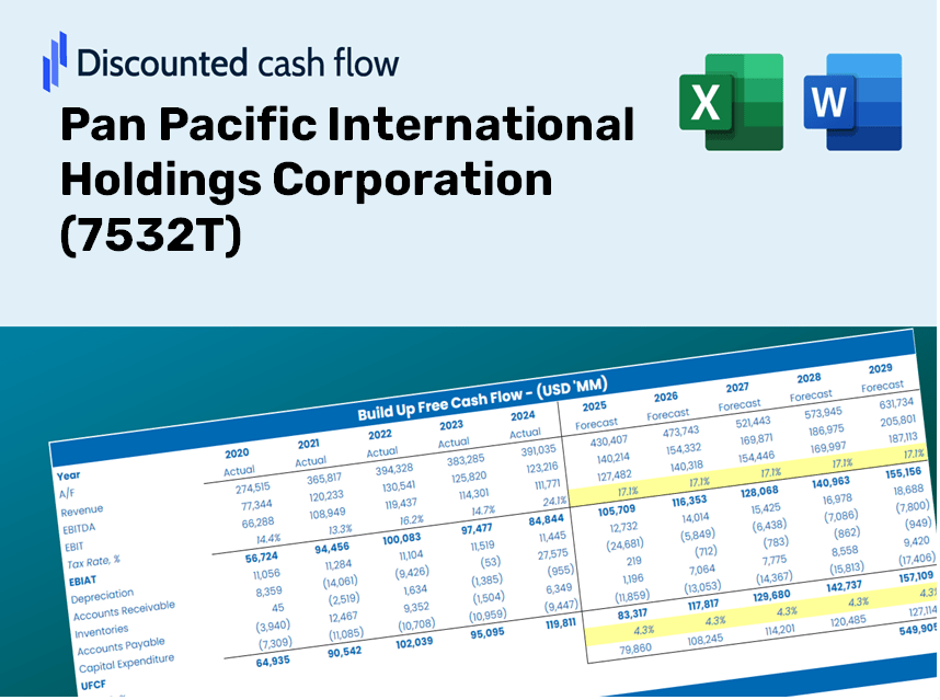 Pan Pacific International Holdings Corporation (7532T) DCF Valuation