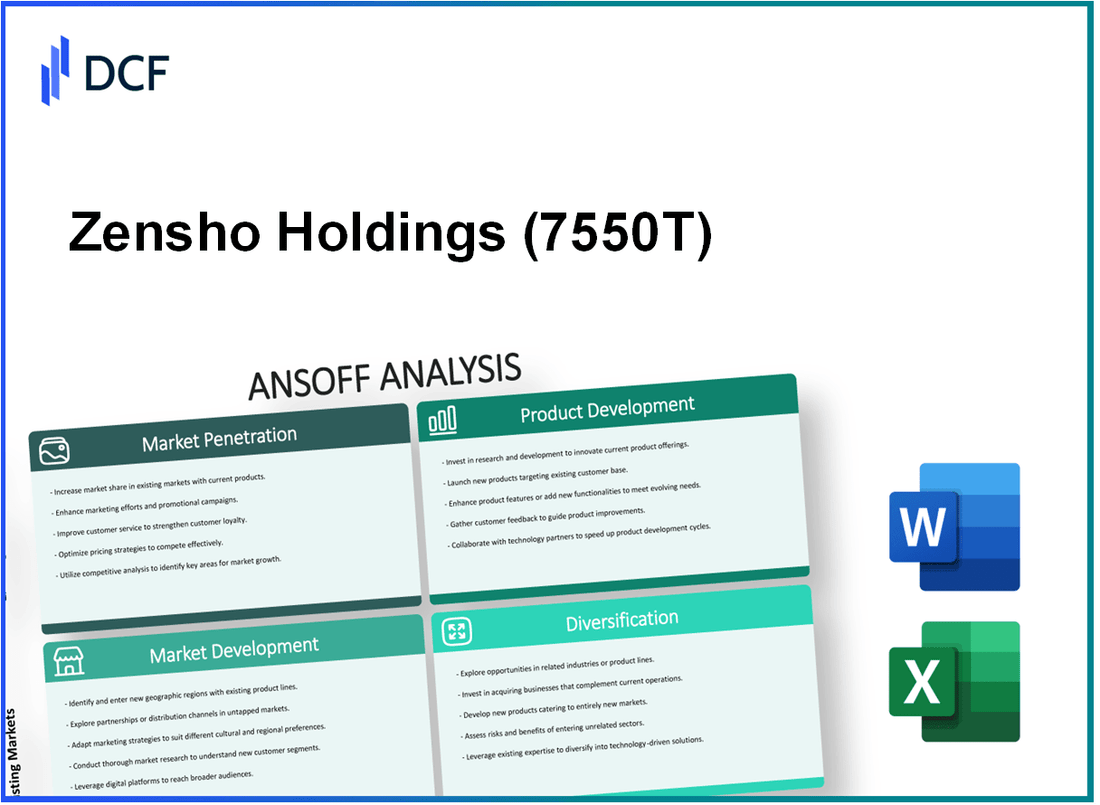 Zensho Holdings Co., Ltd. (7550.T): Ansoff Matrix