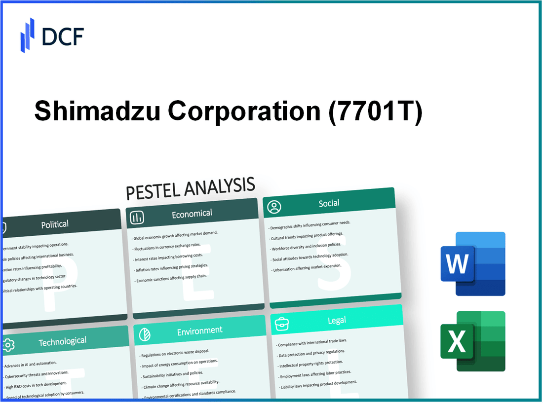 Shimadzu Corporation (7701.T): PESTEL Analysis