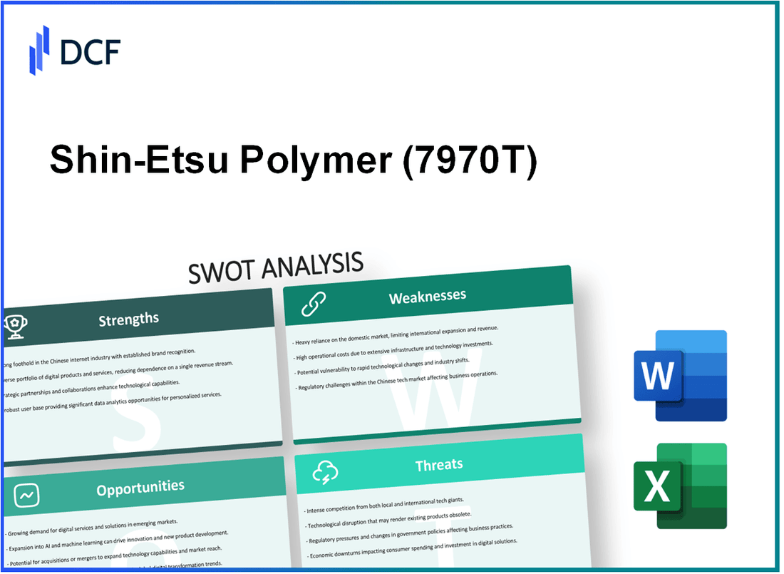 Shin-Etsu Polymer Co.,Ltd. (7970.T): SWOT Analysis