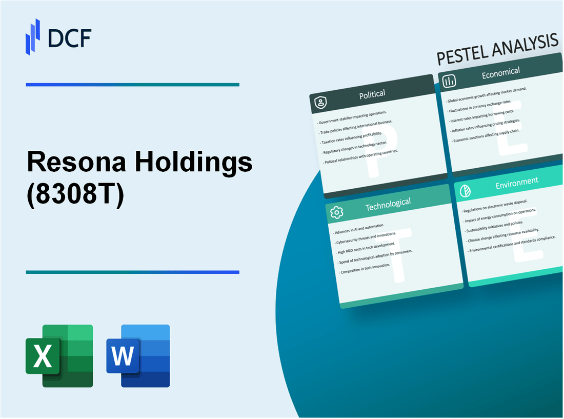 Resona Holdings, Inc. (8308.T): PESTEL Analysis