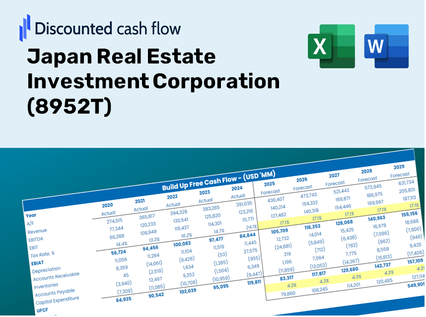 Japan Real Estate Investment Corporation (8952T) DCF Valuation