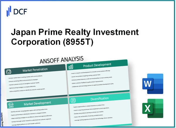 Japan Prime Realty Investment Corporation (8955.T): Ansoff Matrix