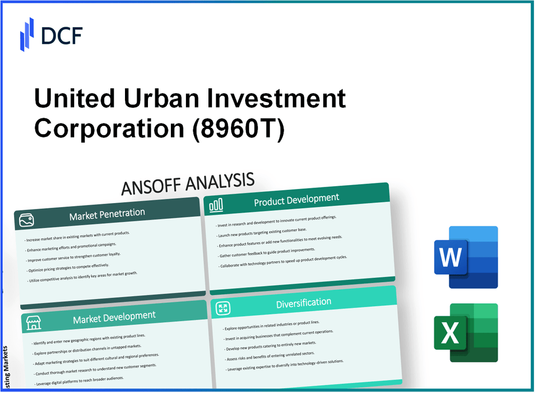 United Urban Investment Corporation (8960.T): Ansoff Matrix