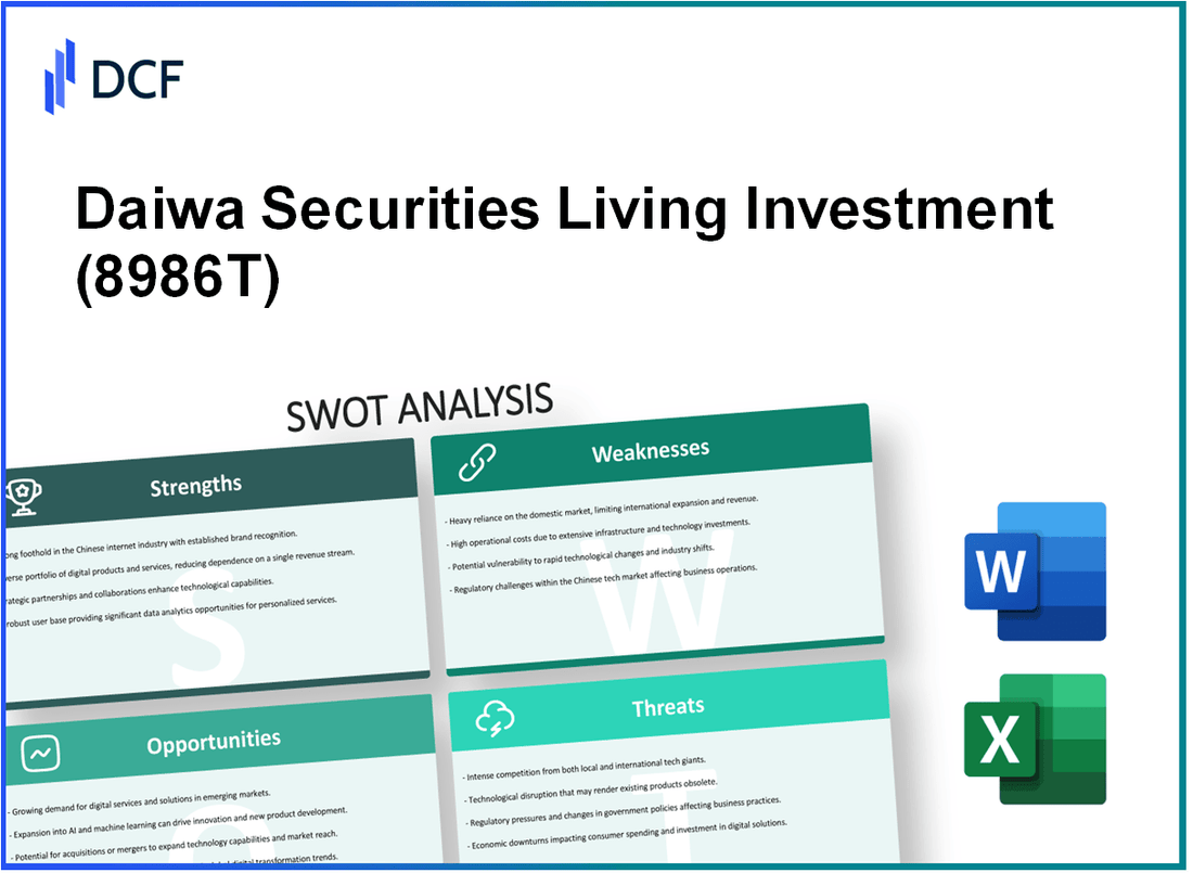 Daiwa Securities Living Investment Corporation (8986.T): SWOT Analysis