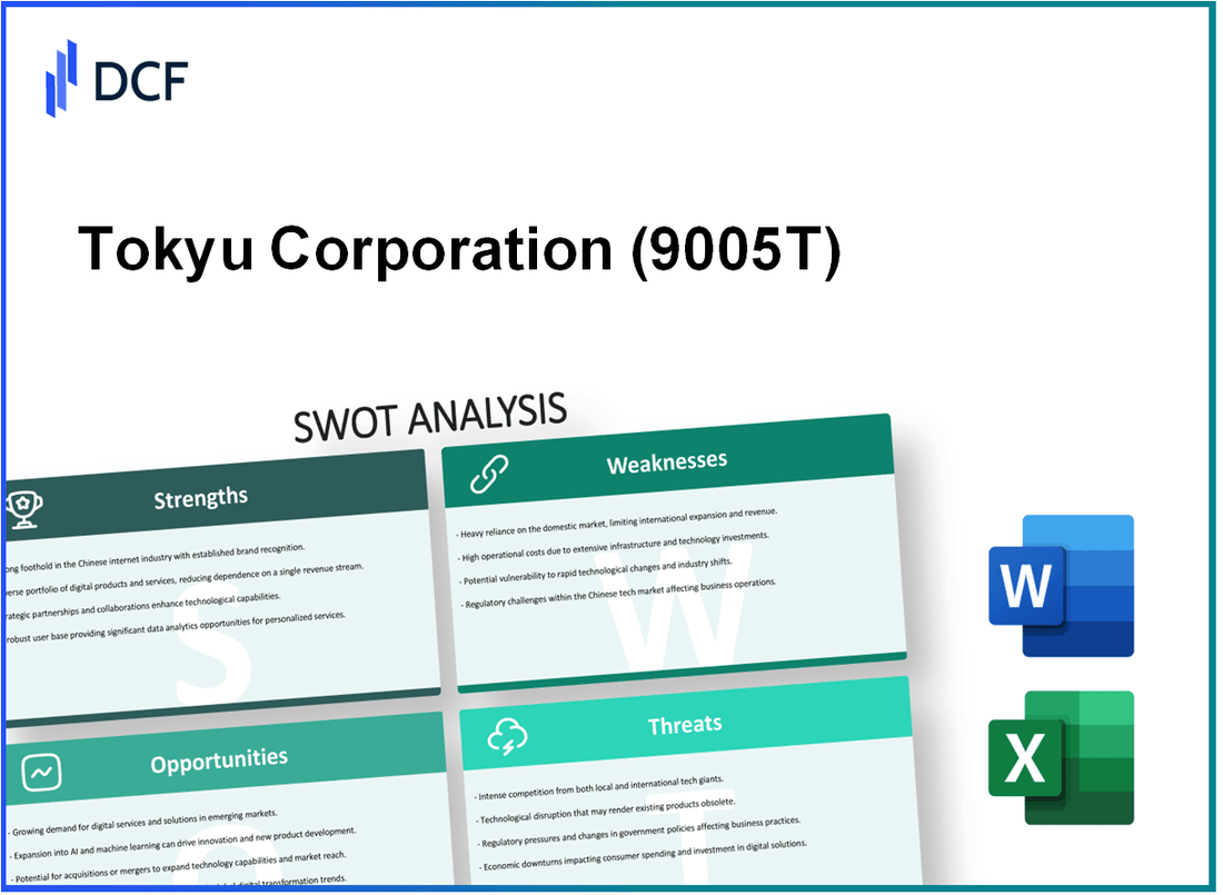 Tokyu Corporation (9005.T): SWOT Analysis