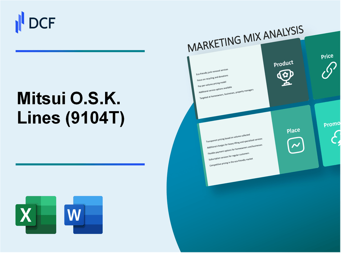 Mitsui O.S.K. Lines, Ltd. (9104.T): Marketing Mix Analysis