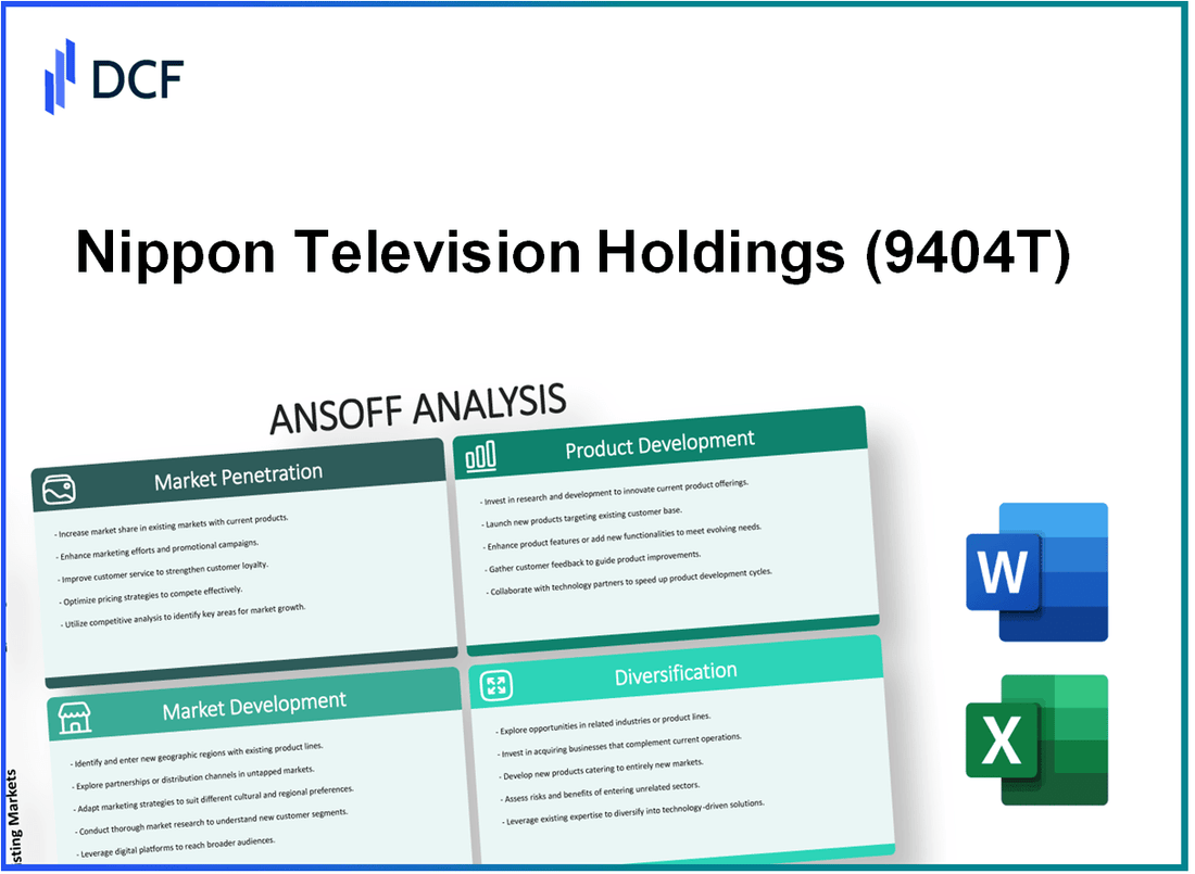 Nippon Television Holdings, Inc. (9404.T): Ansoff Matrix