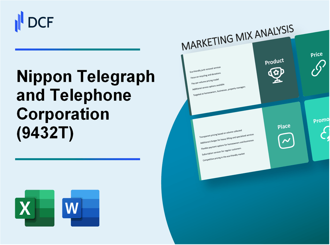 Nippon Telegraph and Telephone Corporation (9432.T): Marketing Mix Analysis