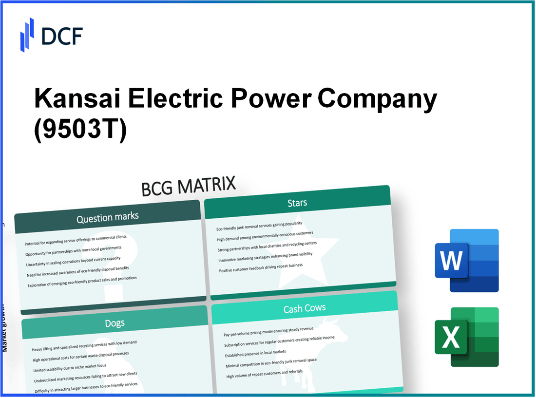 The Kansai Electric Power Company, Incorporated (9503.T): BCG Matrix