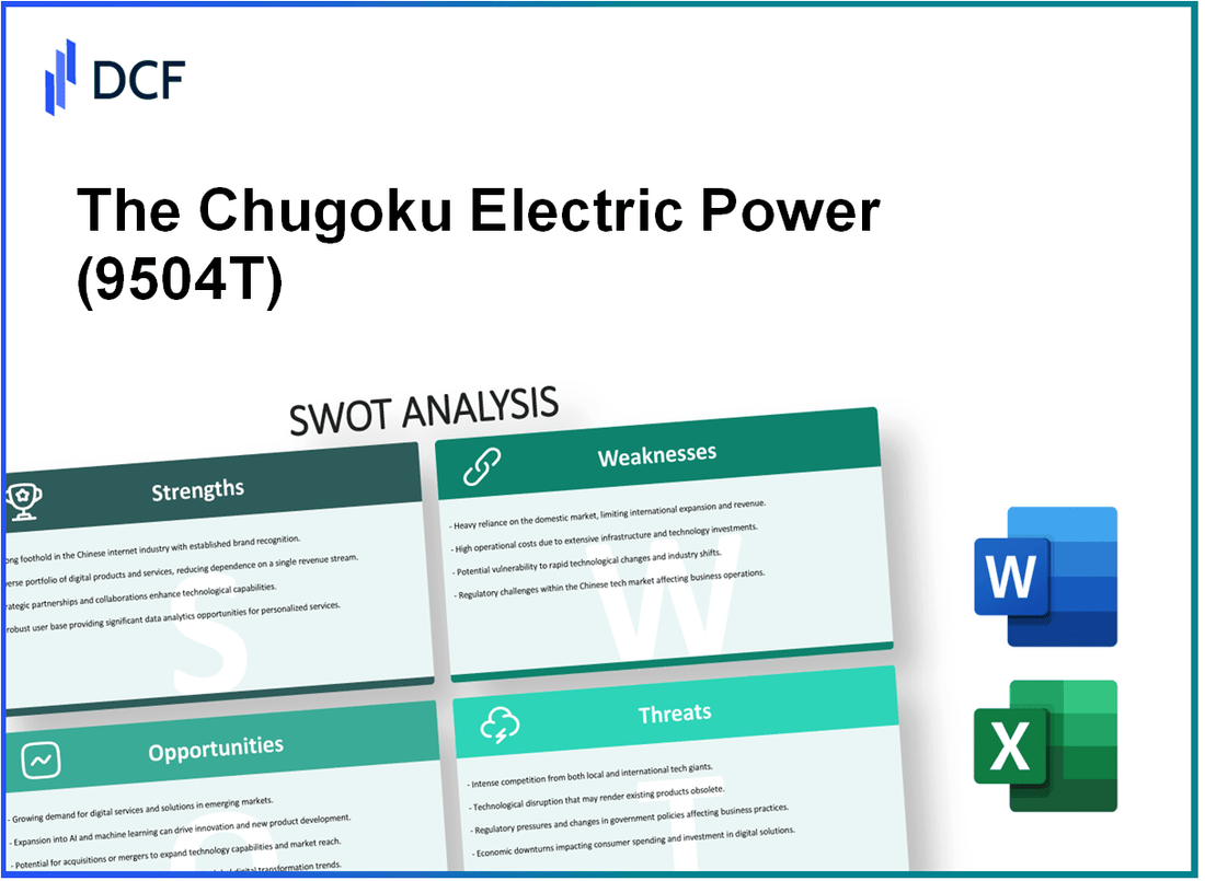 The Chugoku Electric Power Co., Inc. (9504.T): SWOT Analysis