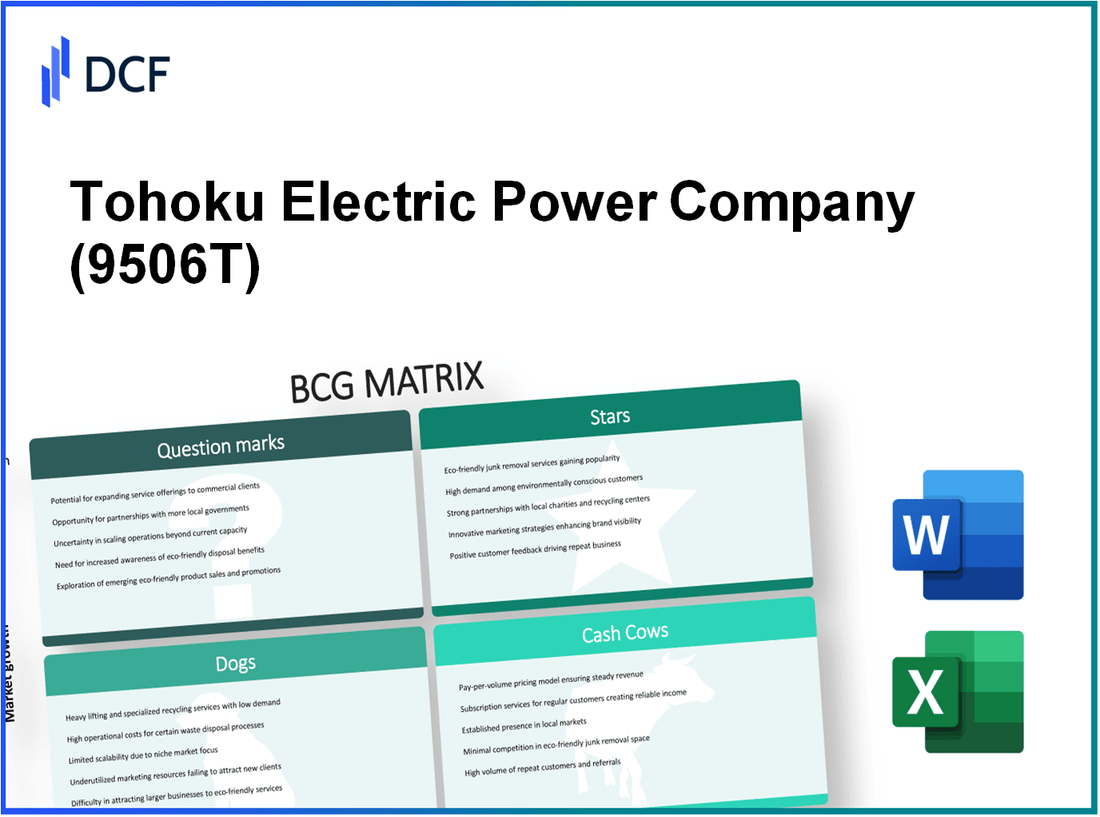 Tohoku Electric Power Company, Incorporated (9506.T): BCG Matrix