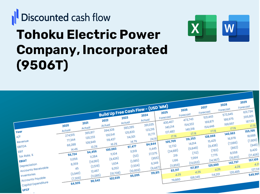 Tohoku Electric Power Company, Incorporated (9506T) DCF Valuation