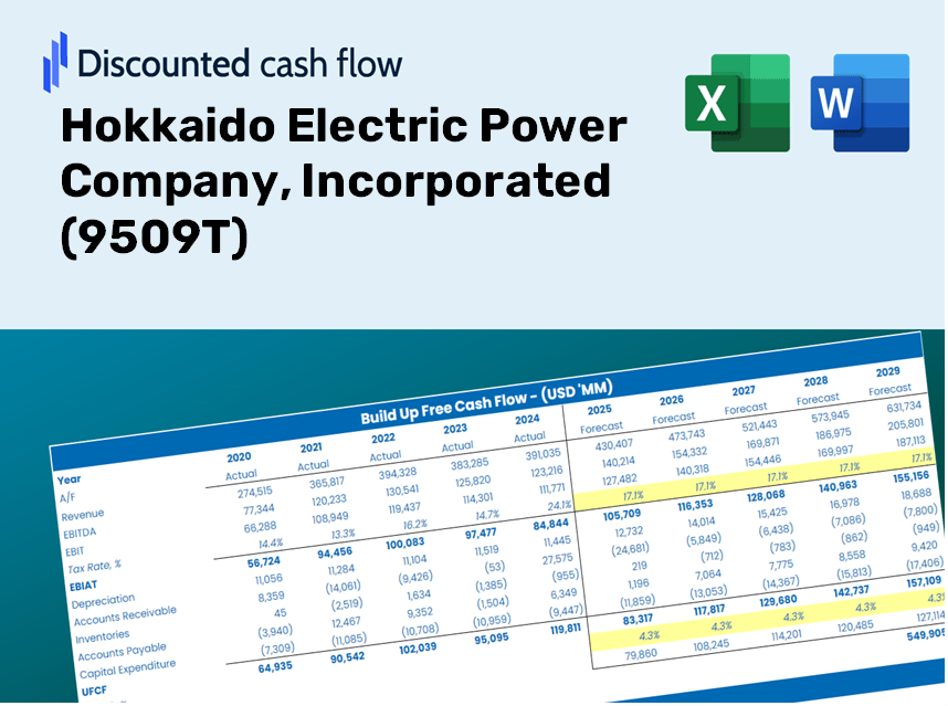 Hokkaido Electric Power Company, Incorporated (9509T) DCF Valuation