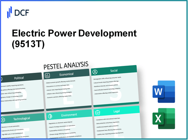 Electric Power Development Co., Ltd. (9513.T): PESTEL Analysis