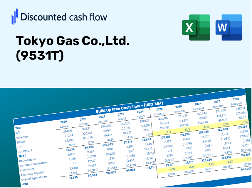 Tokyo Gas Co.,Ltd. (9531T) DCF Valuation