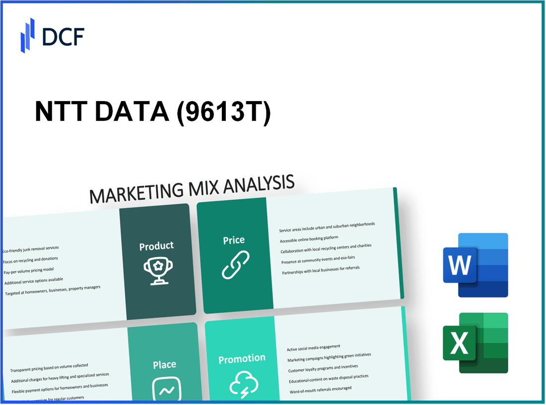 NTT DATA Corporation (9613.T): Marketing Mix Analysis