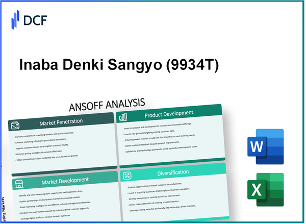 Inaba Denki Sangyo Co.,Ltd. (9934.T): Ansoff Matrix