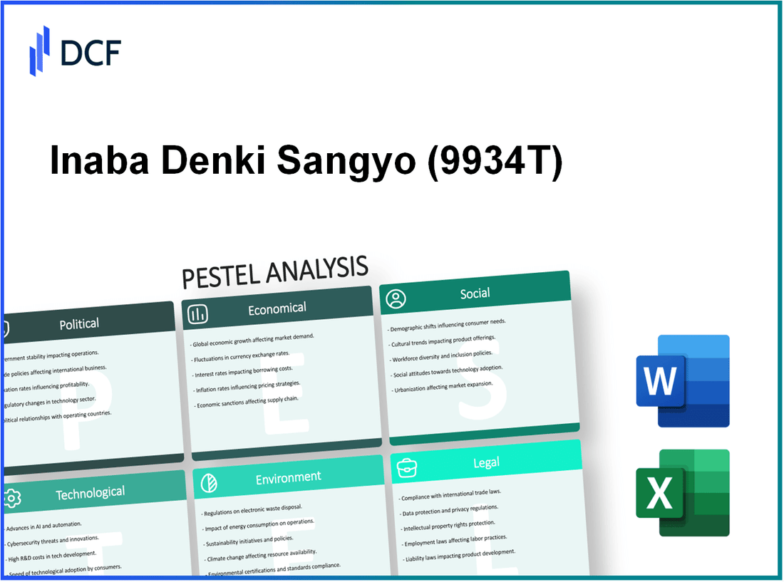 Inaba Denki Sangyo Co.,Ltd. (9934.T): PESTEL Analysis