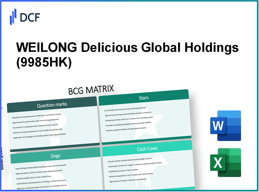 WEILONG Delicious Global Holdings Ltd (9985.HK): BCG Matrix