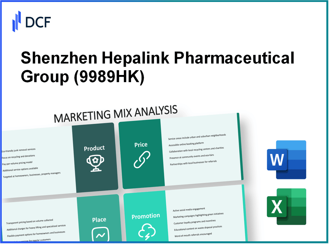 Shenzhen Hepalink Pharmaceutical Group Co., Ltd. (9989.HK): Marketing Mix Analysis