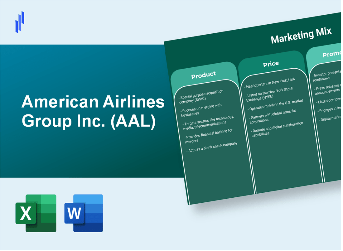 Marketing Mix Analysis of American Airlines Group Inc. (AAL)