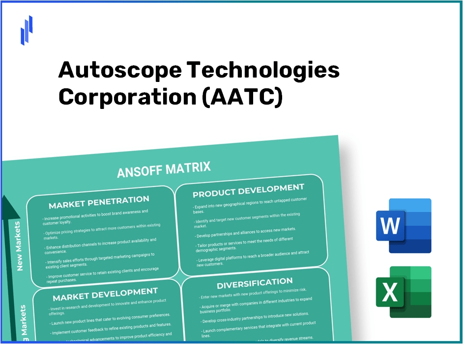 Autoscope Technologies Corporation (AATC) ANSOFF Matrix