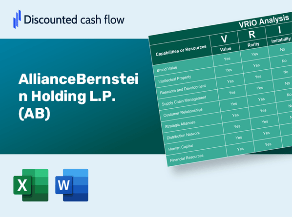 AllianceBernstein Holding L.P. (AB): VRIO Analysis [10-2024 Updated]