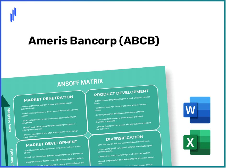 Ameris Bancorp (ABCB) ANSOFF Matrix