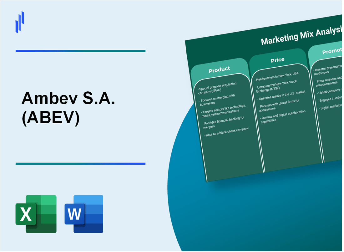 Marketing Mix Analysis of Ambev S.A. (ABEV)