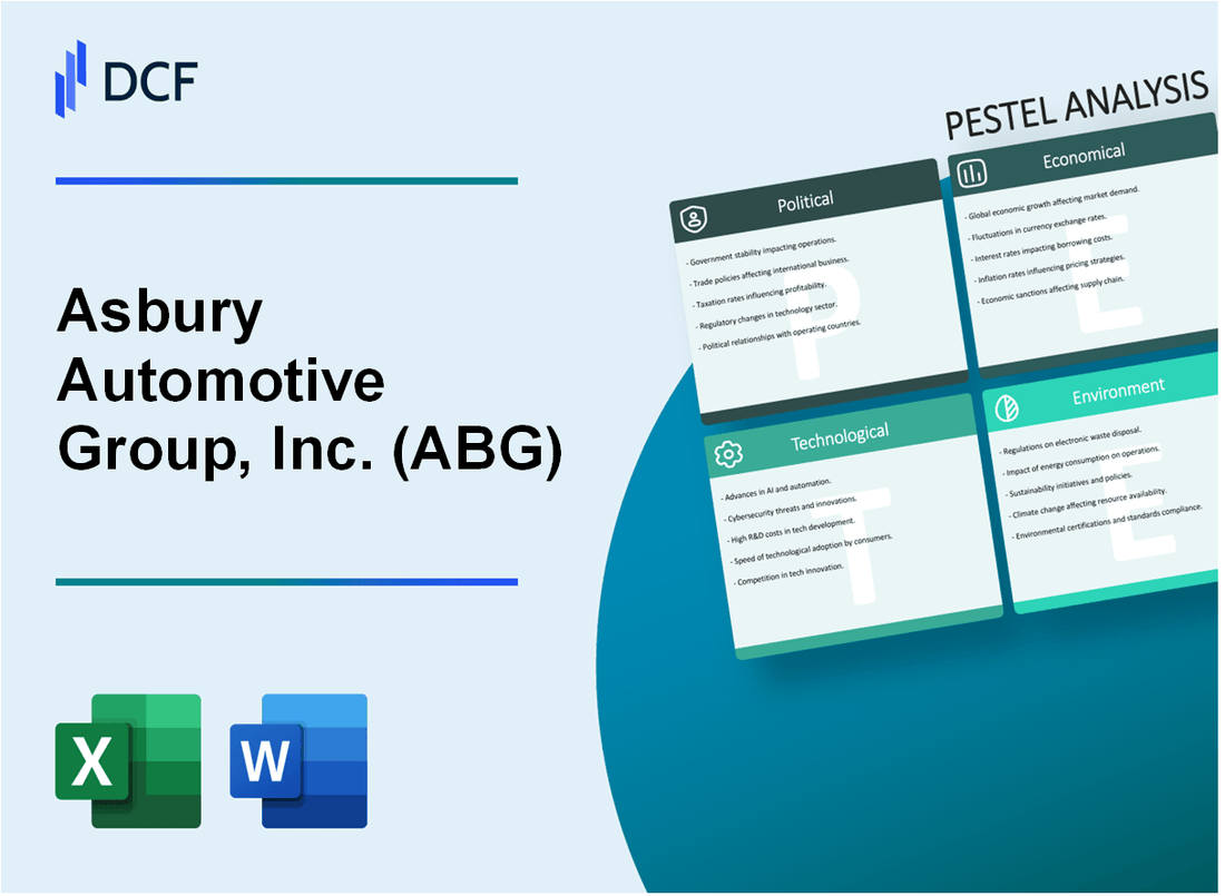 Asbury Automotive Group, Inc. (ABG) PESTLE Analysis