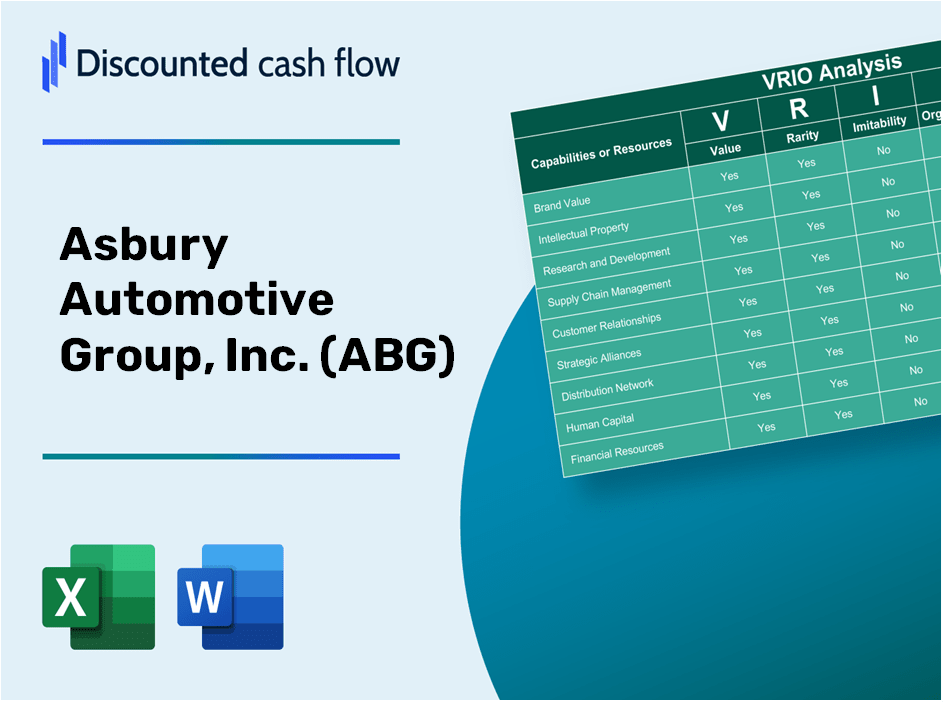 Asbury Automotive Group, Inc. (ABG): VRIO Analysis [10-2024 Updated]