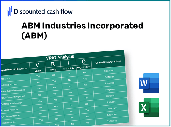 ABM Industries Incorporated (ABM): VRIO Analysis [10-2024 Updated]