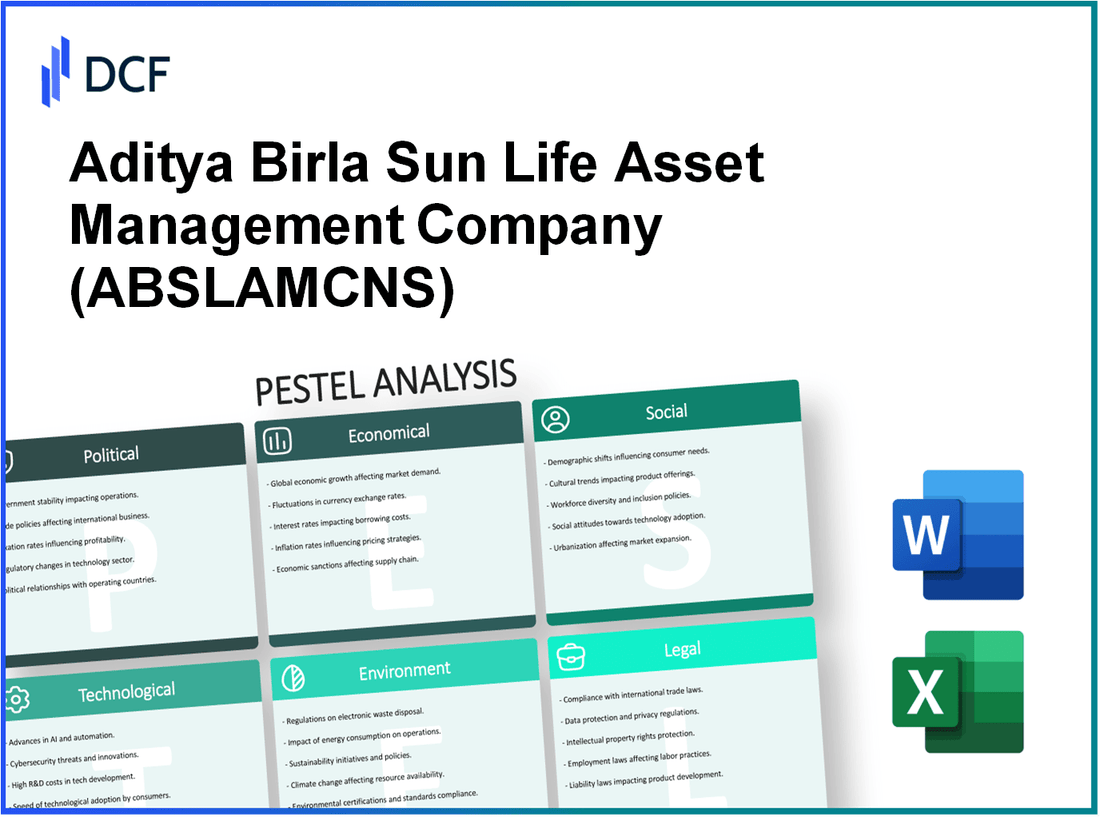 Aditya Birla Sun Life AMC Limited (ABSLAMC.NS): PESTEL Analysis