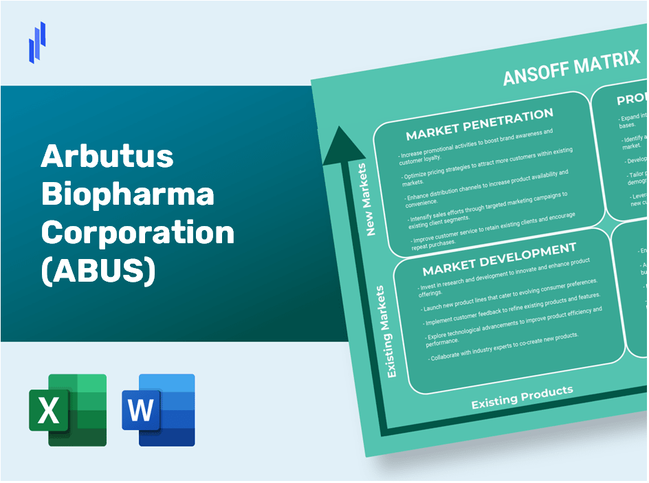 Arbutus Biopharma Corporation (ABUS) ANSOFF Matrix