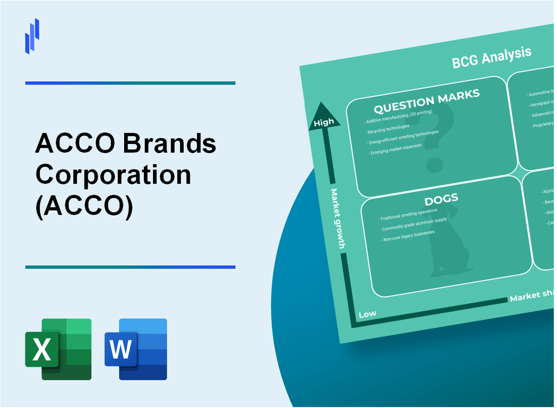 ACCO Brands Corporation (ACCO) BCG Matrix Analysis