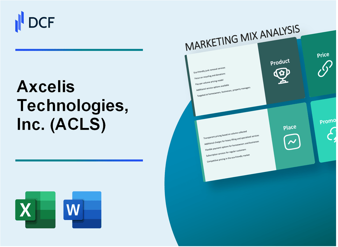 Axcelis Technologies, Inc. (ACLS) Marketing Mix