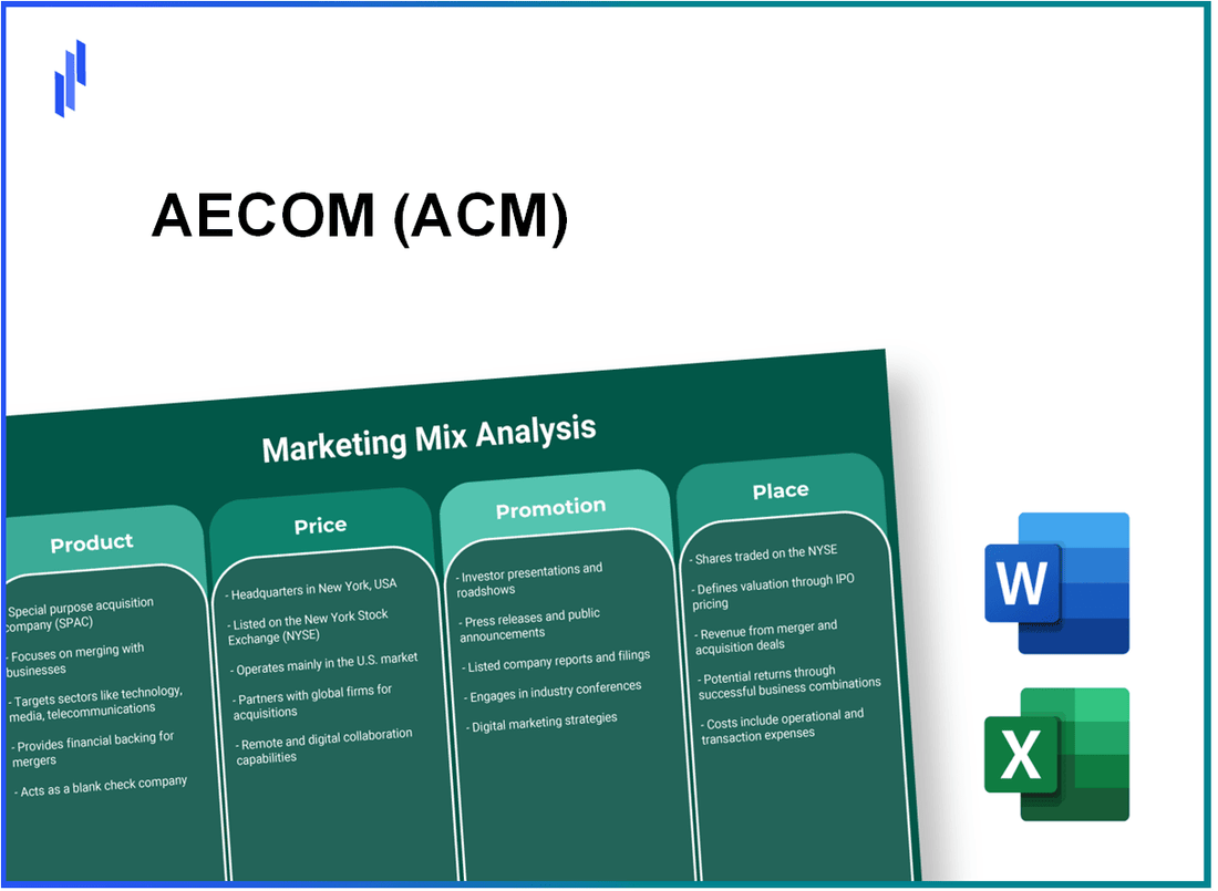 Marketing Mix Analysis of AECOM (ACM)