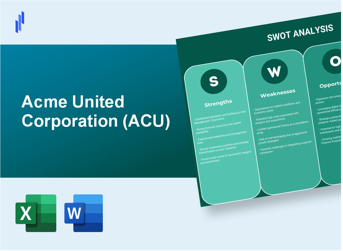 Acme United Corporation (ACU) SWOT Analysis