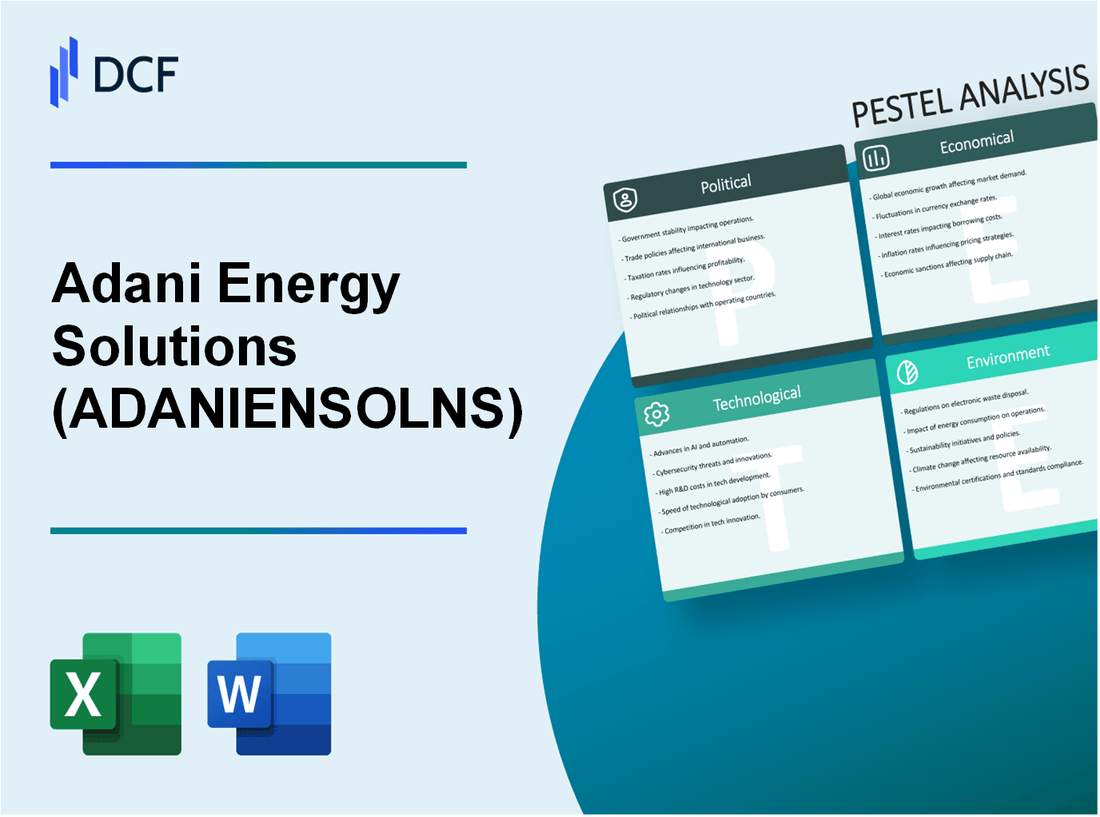 Adani Energy Solutions Limited (ADANIENSOL.NS): PESTEL Analysis