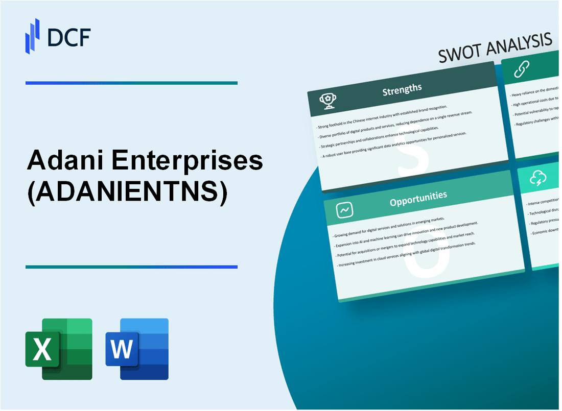 Adani Enterprises Limited (ADANIENT.NS): SWOT Analysis